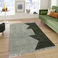Weave Block Geometric Accent Rug (5x7 ft)
