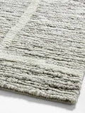 Weave Grid Minimalist Hand-Tufted Wool Rug (8x10 ft)